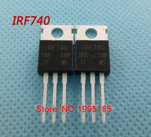 10pcs IRF740 IRF740PBF  400V 10 Amp TO-220 new original 2024 - buy cheap