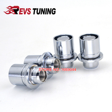 Free Shipping 4PCS Chrome M12 1.5 37mm Steel Car Wheel Lock Nuts For Toyota 2024 - buy cheap