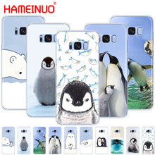 Чехол для мобильного телефона HAMEINUO с милым пингвином, полярным медведем, чехол для Samsung Galaxy S9 S7 edge PLUS S8 S6 S5 S4 S3 MINI 2024 - купить недорого