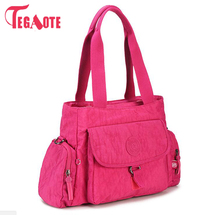 TEGAOTE Original Nylon Waterproof Women Luxury Handbag Multifunction Zipper Shoulder Bag Tote Bag Messenger Bag Bolsas Sac 962 2024 - buy cheap