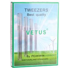 Vetus JP series Best eyelash Tweezers Stainless Steel Eyebrow Tweezer anti-static 2024 - buy cheap