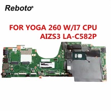 For Lenovo ThinkPad Yoga 260 Laptop Motherboard With I7 Processor DDR4 AIZS3 LA-C582P MainBoard 100% Tested Fast Ship 2024 - buy cheap