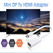 2019 New Thunderbolt Mini DisplayPort Display Port DP Male to HDMI Female Adapter Converter Cable For Apple Mac Macbook Pro Air 2023 - buy cheap