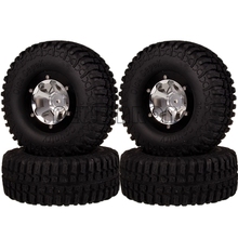 NEW ENRON 4P Wheel Rims & Super Swamper Tyre Tires For RC 1/10 1:10 Rock Crawler Axial TRX-4 TRX4 CC01 MST jimny TF2  D90 D110 2024 - buy cheap