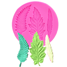 DIY формочка для мастики с листьями дерева 3D силиконовая форма в виде листьев инструменты для украшения тортов Аксессуары для выпечки T1166 2024 - купить недорого