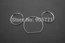 High Quality Chrome Dashboard Gauge Ring Bezel Dial Ring Set for Mercedes Benz W210 00-02 Free Shipping 2024 - buy cheap