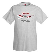 Camisetas de marca de Hip Hop para hombre, ropa Cessna Stationair Turbo 206 H, camiseta de avión personalizada con tu camiseta 2024 - compra barato