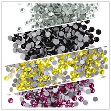 SS16 Big Bag All Colors Hot Fix Rhinestone 14cuts Austrian Crystal For Wedding Dress 200gross 2024 - buy cheap