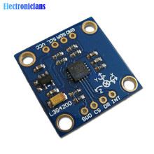 Модуль платы датчика угловой скорости для Arduino, 1 шт., I2C/SPI L3G4200D Тройная ось гироскопа 2024 - купить недорого