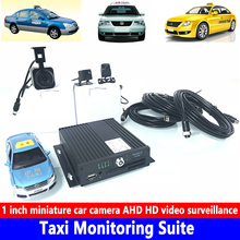 Один дюйм, миниатюрный автомобиль камера AHD HD видео наблюдение мониторинг такси комплект инженерный грузовик/экскаватор/комбайн PAL/NTSC 2024 - купить недорого