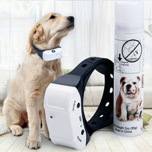 Pet Dog Rechargeable Anti Bark Collar Control Train Waterproof Stop Barking Dog Waterproof Ultrasonic Training Collars 2024 - buy cheap