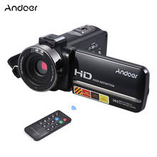 Andoer HDV-3051STR 24M Digital Video Camera 1080P Full HD w/Night-shot Hotshoe Digital Camcorder 3.0" 16X Digital Zoom 2024 - buy cheap
