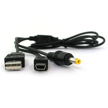 New 1.2M Charger Power USB Data transfer Charge Cable Cord for Sony PSP 2000 3000 Game Console 2 in 1 cable cord 2024 - buy cheap