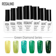 ROSALIND Gel 1S 7ML Diamond Gitter Nail Gel Polish Shimmer Semi Permanent Gel Varnish UV Soak-Off Nail Art Polish 2024 - buy cheap