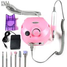 30000RPM Electric Nail Drill Manicure Machine Pedicure Nail Accessoire Kit With Nail File Mix Drill Bits Tools CH925-1 2024 - buy cheap