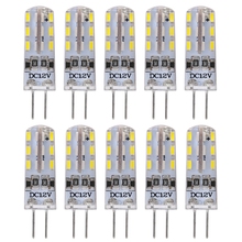 New LED Lamp 10PCS G4 DC12V 1.5W SMD 3014 LED Dimmable Bulb Spotlight with 24 LEDs Bulb for Crystal Chandelier Lights 2024 - buy cheap