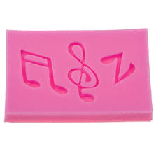 3D Music Notes Silicone Cake Mold Chocolate Fondant Sugar Craft Cakes Decorating Candy Kitchen Baking Tools FT-0555 2024 - buy cheap