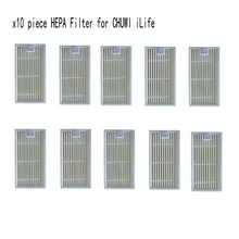 10 pcs HEPA Filter for vacuum cleaner CHUWI ilife v5s ilife v5 pro v1 V3 V3+ v5pro ilife x5 robot vacuum cleaner parts 2024 - buy cheap