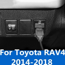 High-quality USB interface bottom plug car styling modification decoration car Accessories For Toyota RAV4 2014-2018 2024 - buy cheap