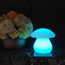 Novelty Big Mushroom Lamp Colorful Romantic Table Lamp For Home Dining Room Art Decor Illumination Luminaria Led Night Light 2024 - buy cheap