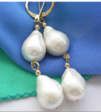15mm white drip KESHI REBORN PEARL earring Lovely Fine Nobility Lady's Women's Earrings Fine for lady  jewelry 2024 - buy cheap