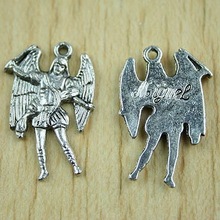 Amuletos tibetanos de prata h1392, 100 peças em cubo archangel 2024 - compre barato