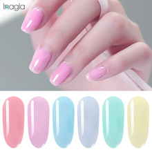 Inagla Jelly Nail Gel Polish 8ml Semi-transparent White Pink Varnish Soak Off Manicure Nail Art UV Gel Lacquer UV LED Jelly Gel 2024 - buy cheap