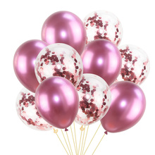 10 piezas 12 pulgadas mezclado globos confeti de cumpleaños partido cumpleaños decoración globo metálico aire bolas boda globo decoración 7z 2024 - compra barato