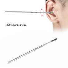 Digging Ear Spoon Earwax Curette Remover Cleaner Ear Stainless Steel Spiral Earpick Cleaning Tool Ear Cleaner Ear Wax Pickers 2024 - buy cheap