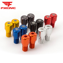 CNC de Alumínio Da Motocicleta Lidar Com Apertos de Mão Bar Termina Guiador Termina Plugs R6 Contrapesos Para Yamaha YZF 1999-2005 04 03 02 01 2024 - compre barato