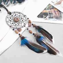 Car Pendant Handicrafts Dream Catcher Feather Hanging Car Rearview Mirror Ornament Auto Decoration Accessories For Gifts 2024 - buy cheap