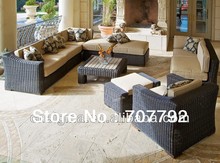 2014 New Deluxe Wicker Party Sectional Sofa 10 pc Multiplayer Sofa Group SGL-130129A 2024 - buy cheap