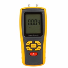 Beneech-Manómetro Digital de presión, manómetro diferencial amarillo con pantalla LCD de 50KPa, GM511 2024 - compra barato