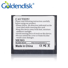 Goldendisk-cartões de memória flash cfast, 16gb, ssd sata, memória industrial sata ii, 3 gb/s 7 + 17 pinos 2024 - compre barato