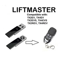 LIFTMASTER TX2EV, TX4EV, TX2EVS, TX4EVS совместимый пульт дистанционного управления 433,92 МГц. Хорошо 2024 - купить недорого