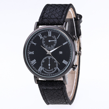 Watches Men Luxury Brand Quartz Watch Fashion Caaual leather strap Men Watch calendar Sport Clock Male Hour Relogio Masculino 2024 - buy cheap
