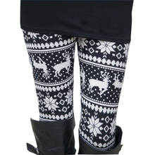 Feitong Wholesale Women Christmas Leggings Lady Push Up Printed Stretchy Pants Trousers Roupas De Academia Femininas Fitness #OR 2024 - buy cheap