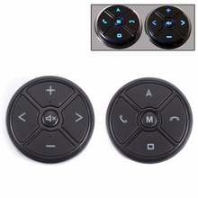 Universal Light Button Car Intelligent Steering Wheel Controller DVD GPS Wireless Smart Button Key Remote Control C45 2024 - buy cheap