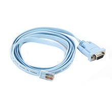 1 Uds Cable de consola RJ45 Ethernet a RS232 DB9 puerto COM en serie Mujer Routers de red de Cable adaptador para Cisco Router de interruptor 18CM 2024 - compra barato