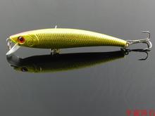80PCS Minnow Fishing Lure Bass Crankbait 4 Colors Baits Fishing Tackle 9.2CM 8.6G 6# Hooks Lures 2024 - buy cheap