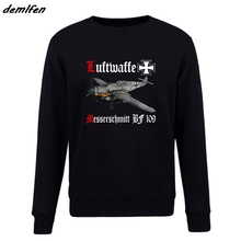 New Fashion Funny Hoodie Messerschmitt Bf 109 Germany Wwii Sweatshirt New Amazing Graphic Pullover Men Fleece Coat Tops Harajuku 2024 - buy cheap