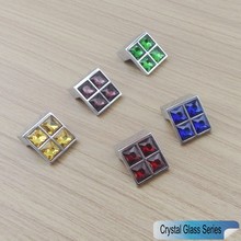 Super Shiny Real Crystal Glass Diamond Knob Furniture Hardware Door Drawer Handles Wardrobe Kitchen Cabinets Cupboard Pull Knobs 2024 - buy cheap
