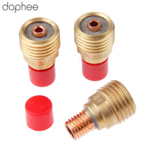 dophee 3PCS Gas Lens Collets Body Gas Lens 45V44 3/32" 2.4mm FIt TIG Welding Torch Consumables SR PTA DB WP 9 20 25 Series Hot 2024 - buy cheap