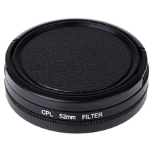 Фильтр CPL 52 мм для защиты объектива камеры Xiaomi yi фильтр для камеры Xiaomi yi xiaoyi аксессуары для спортивной экшн-камеры 2024 - купить недорого