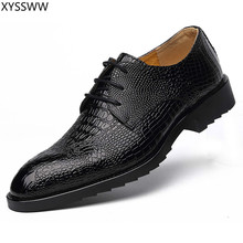 Zapatos planos Brogue de cuero para hombre, calzado informal de estilo británico, Oxfords, marca de moda, 2018 2024 - compra barato