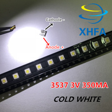 200 шт. LED для SAMSUNG Высокая мощность LED 3 в 1 Вт 3537 3535 100 лм холодный белый SPBWH1332S1BVC1BIB подсветка для ТВ приложения 2024 - купить недорого