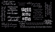 Home Decor Fall Out Boy Rock band 11-Silk Art Poster Wall Sicker Decoration Gift 2024 - buy cheap