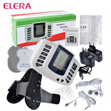 ELERA New Electrical Stimulator Full Body Relax Massager Pulse Acupuncture Therapy Slipper+ 4 Electrode Pads 2024 - buy cheap