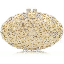 Women Wedding Party Bridal Gold crystal diamond Evening Bags Clutch purse bag Purse and Handbags clutches bags for lady gift bag 2024 - buy cheap