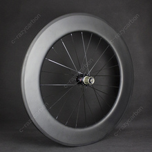 Аэродинамические колеса u-образной формы 25 мм ширина Углеродные колеса 90 полностью Углеродные с R13 модернизированные ступицы 275g 700c дорожный велосипед 2024 - купить недорого